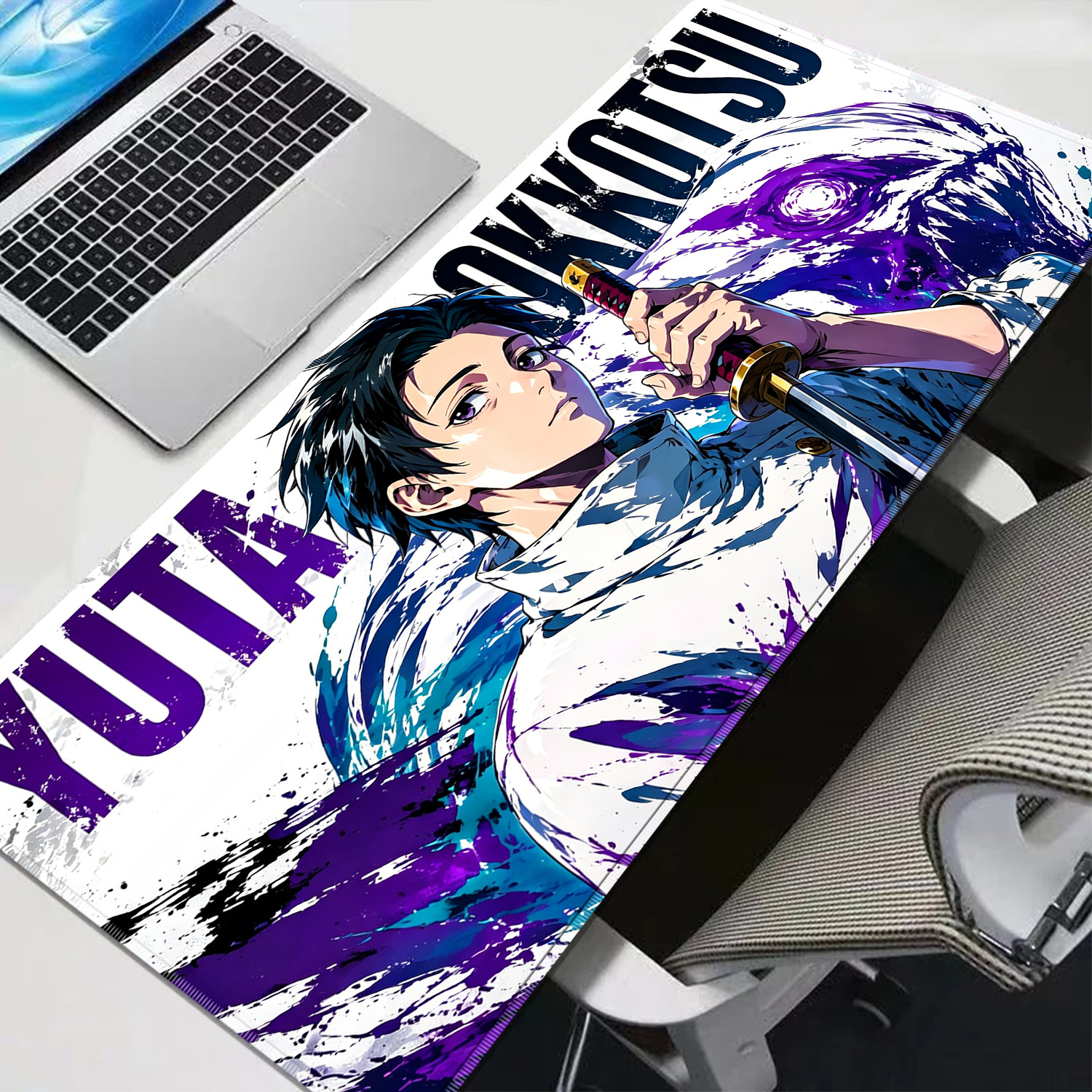 Laptop Accessories Toys - HD Anime Purple Mouse Pads Yuta