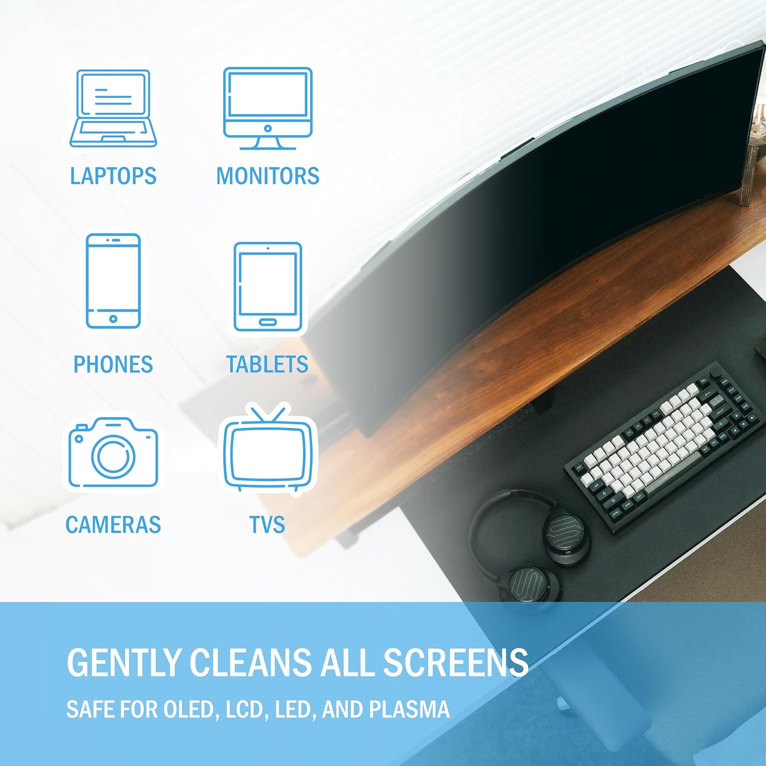 Screen Cleaner Spray & Microfi - Screen Cleaning Kit ulasan dan harga