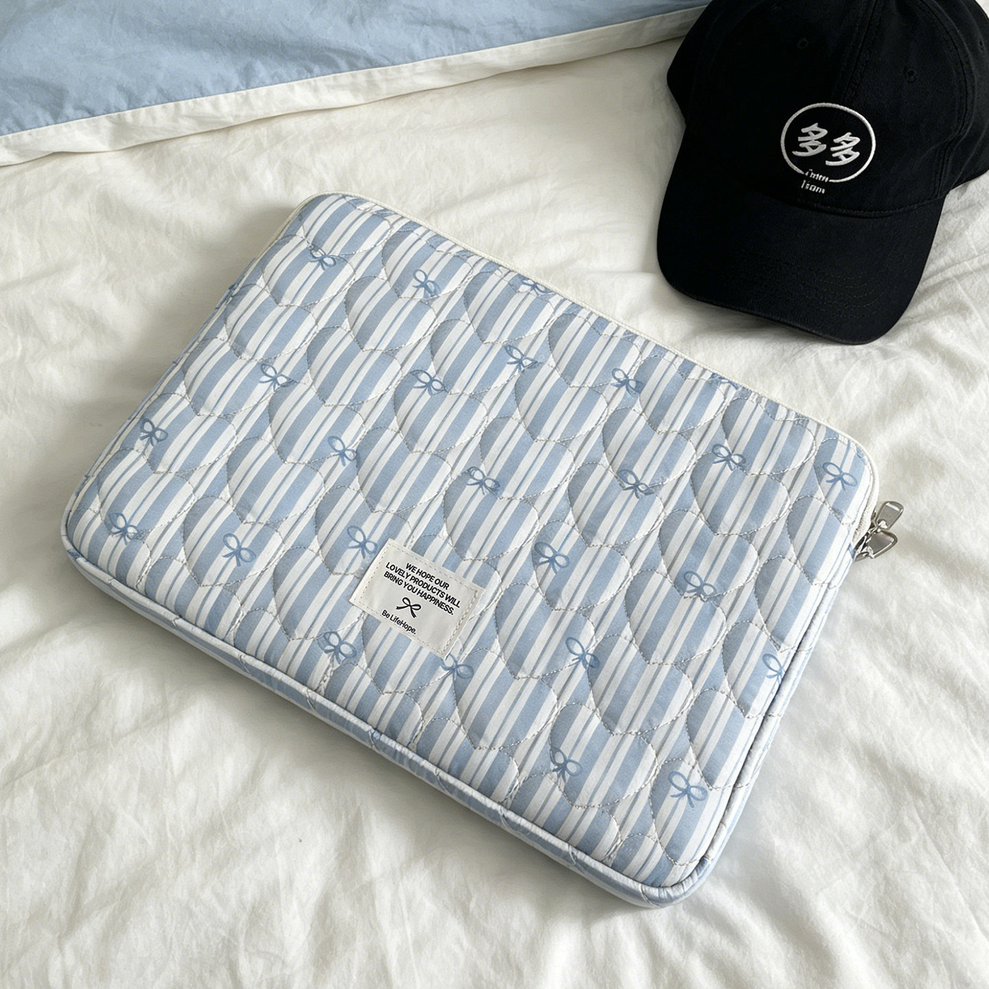 Quilted Shockproof Laptop Slee - Laptop Accessories Sleeve ulasan dan harga