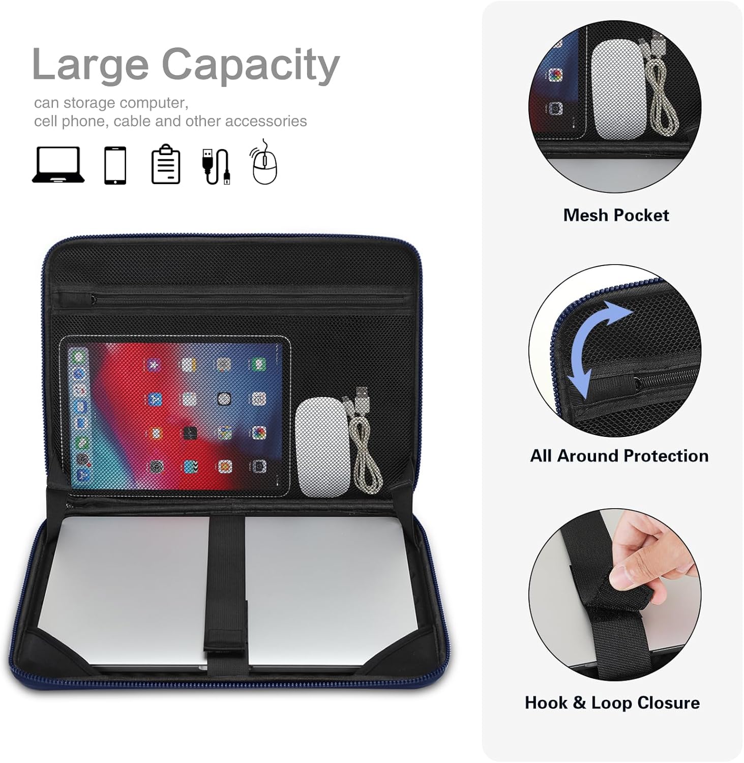 13 14 15.6 17 inch Laptop Slee - Laptop Accessories Sleeve ulasan dan harga