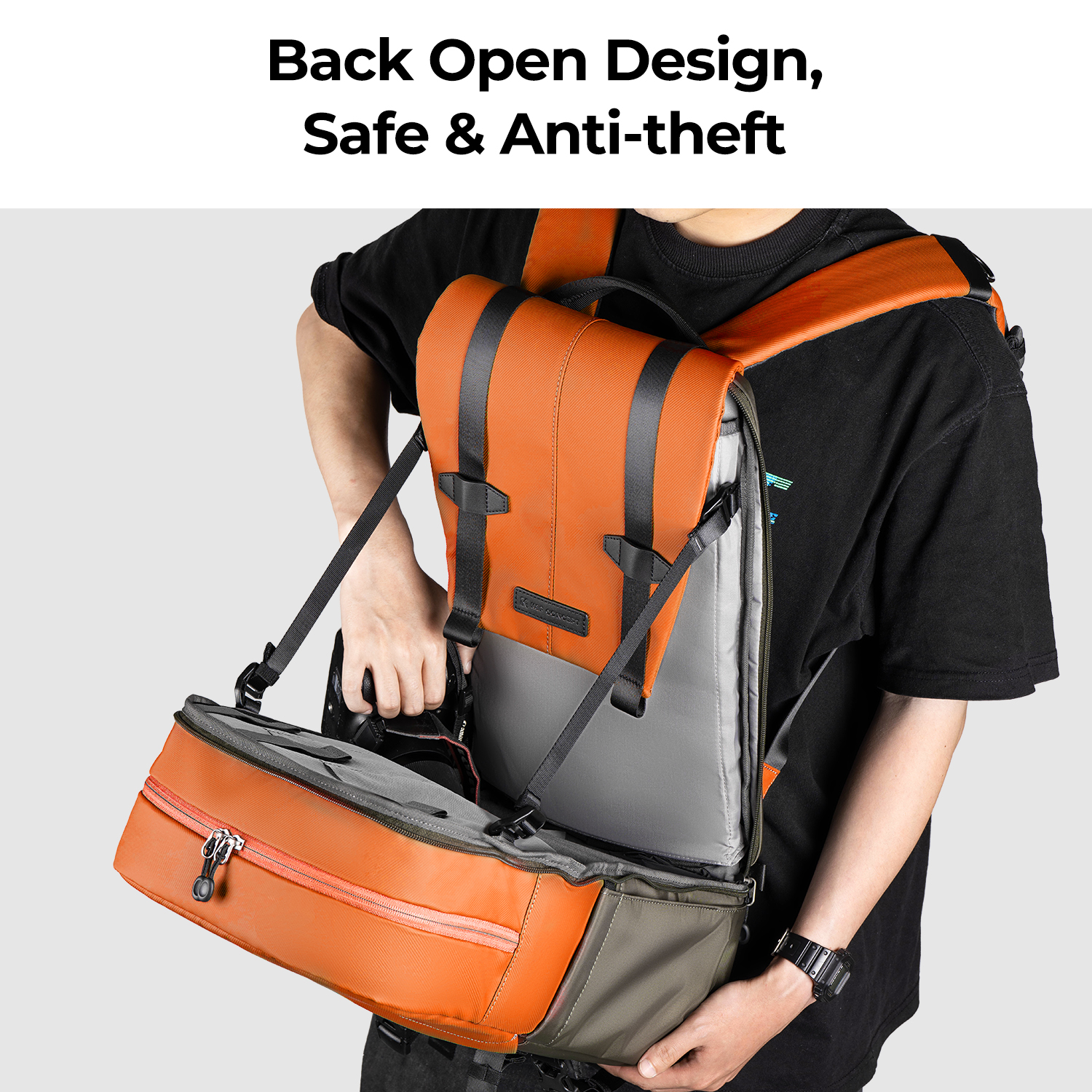 K&F CONCEPT Camera Backpack Tr - Laptop Accessories Case ulasan dan harga