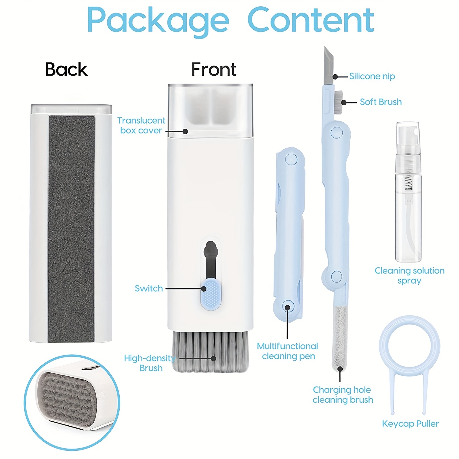 7-in-1 electronic cleaning kit - Screen Cleaning Kit ulasan dan harga