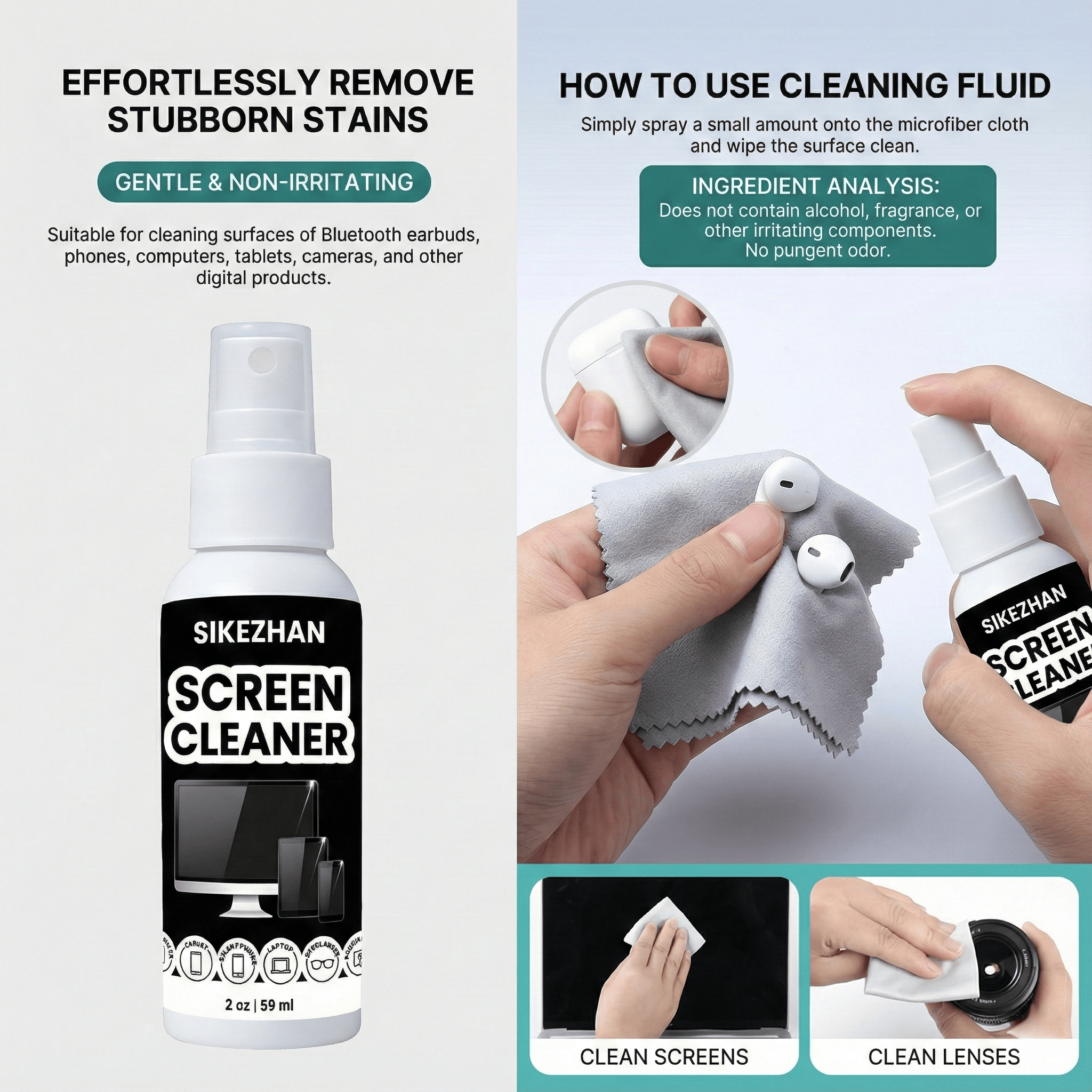 All-in-1 Electronics Cleaning  - Screen Cleaning Kit ulasan dan harga