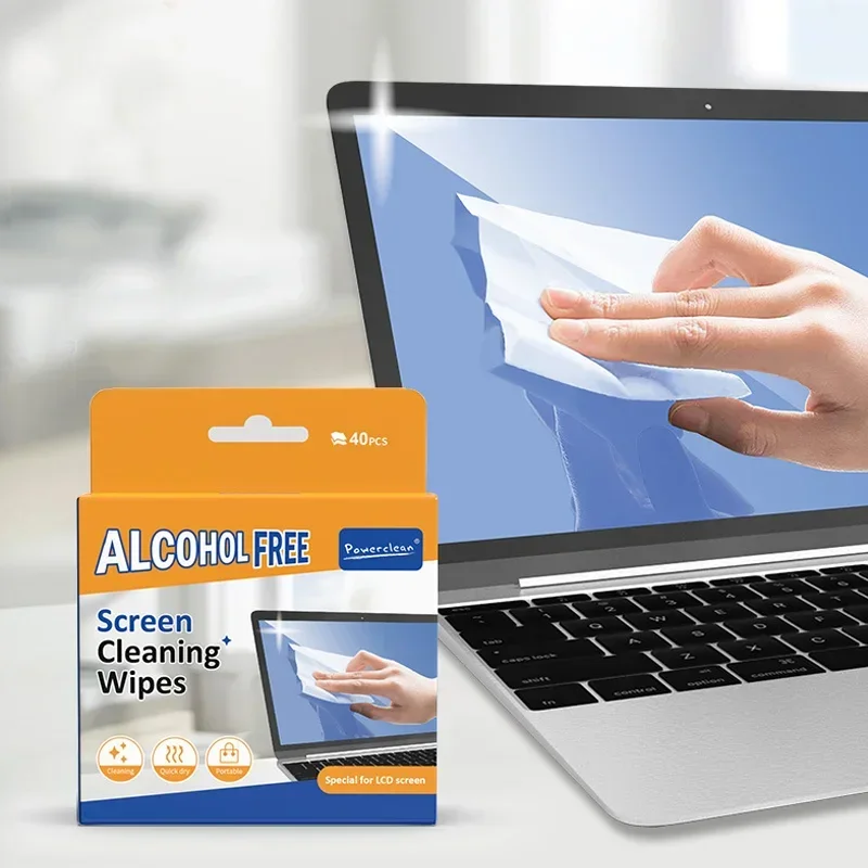 40PCS cleaning wipes - dry and - Screen Cleaning Kit ulasan dan harga