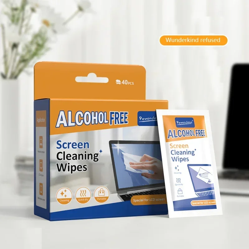 40PCS cleaning wipes - dry and - Screen Cleaning Kit ulasan dan harga
